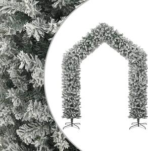 Girlanda świąteczna flokowana sztucznym śniegiem, 270 cm