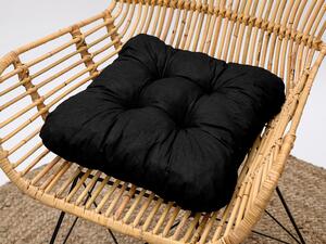 Poduszka na krzesło Soft czarna