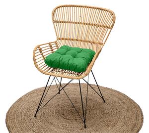 Poduszka na krzesło Soft zielona