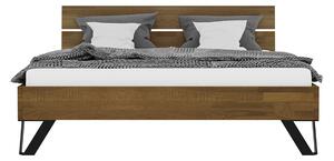 Łóżko dębowe TORO Style orzech 180x200 Soolido Meble dębowe