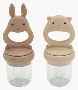 Komplet gryzaków na owoce Bunny, 2 elem