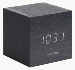 Budzik LED z portem USB Cube