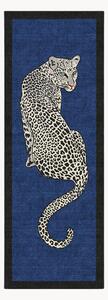 Chodnik z krótkim włosiem Snow Leopard By Jonathan Adler, z możliwością prania