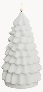 Ręcznie wykonana świeca LED z efektem prawdziwego płomienia Christmas Tree, W 18 cm