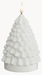 Ręcznie wykonana świeca LED z efektem prawdziwego płomienia Christmas Tree, W 11 cm