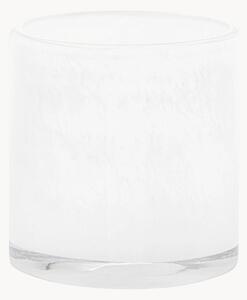 Świecznik ze szkła dmuchanego Saga