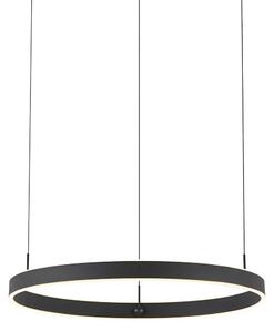 Designerska lampa wisząca czarna z 3-stopniową regulacją ściemniania - Titmus