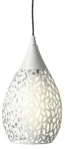 Wisząca lampa solarna OMBERO LED, 13x21 cm - różne kolory Kolor: Biały