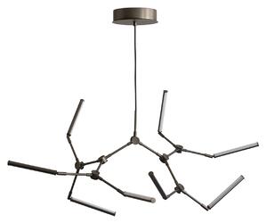 Żyrandol 101 COPENHAGEN, Stick, ściemnialny, antyczny mosiądz, salon, aluminium, design