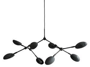 Żyrandol 101 COPENHAGEN, Drop, szary, przedpokój, aluminium, design