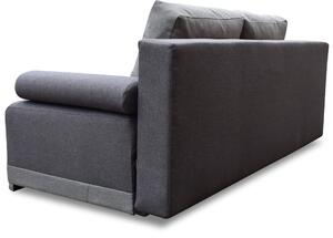 Sofa rozkładana kanapa sprężyny bonell Eufori Grafit/Szary
