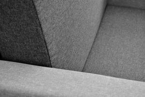 Sofa fotel amerykanka rozkładana Tedi 2 Szara/Brązowa
