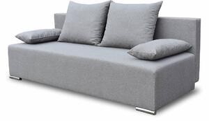 Sofa rozkładana sprężyny bonell Komfort Szara