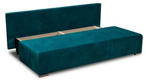 Sofa z funkcja spania wersalka Ecco DELUXE Zielona