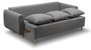 Sofa kanapa z funkcją spania Lugo PLUS Szara
