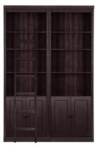 Brązowy regał z litego drewna sosnowego 148x223 cm Anita – Støraa