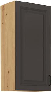Szafka kuchenna wisząca górna STILO 45 G-90 1F Grafit/Artisan