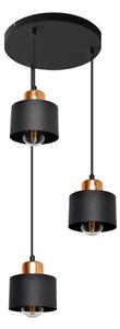 Helam Żyrandol na lince EDISON 3xE27/15W/230V HE0893