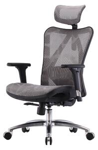 Fotel ergonomiczny ANGEL biurowy obrotowy kalistO Grafitowy