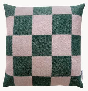 Poszewka na poduszkę z wełny Checkerboard