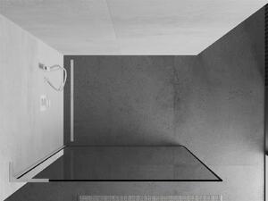 Mexen Kioto L ścianka prysznicowa Walk-in 50 x 200 cm, czarny wzór, biała - 800-050-103-20-70