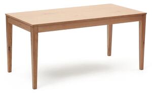 Rozkładany stół z blatem w dekorze dębu 80x160 cm Yain – Kave Home