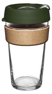 Zielony kubek podróżny 454 ml Brew Cork Pine L – KeepCup