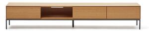 Szafka pod TV w dekorze dębu 195x35 cm Vedrana – Kave Home