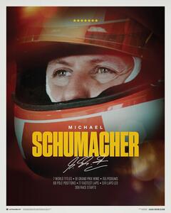 Druk artystyczny Michael Schumacher - Keep Fighting - 2023