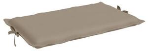Poduszka na leżak, taupe, 186x58x4 cm, tkanina oxford