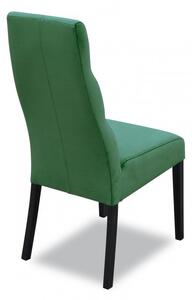 Pikowane krzesło tapicerowane do jadalni salonu RK-63 zieleń