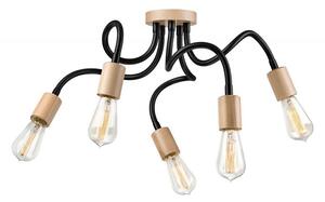 Lamkur Plafon CAMERON 5xE27/60W/230V do sufitu LA37691