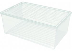 Curver Pojemnik do przechowywania Textile 45 l,przezroczysty