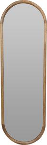 Duże lustro ścienne w drewnianej ramie, 36 x 2,5 x 115 cm