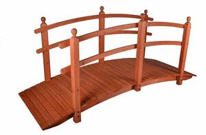 Drewniana kładka mostek ogrodowy Garth 250 cm