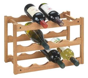 Drewniany stojak NORWAY na wino - 12 butelek, WENKO