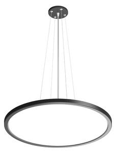 MANITO PND-72843-400R-32W-BL okrągła lampa wisząca LED czarna 40cm