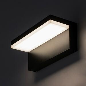 Rabalux 77092 zewnętrzna lampa ścienna Zaragoza LED, czarny