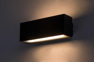 Rabalux 77075 zewnętrzna lampa ścienna LED Mataro 10 W, czarny