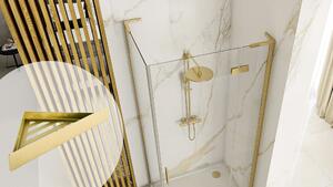 Półka łazienkowa prysznicowa SF07 złota szczotkowana