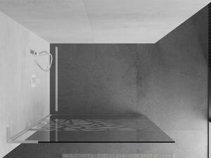 Mexen Kioto L ścianka prysznicowa Walk-in 70 x 200 cm, biały wzór, biała - 800-070-103-20-85