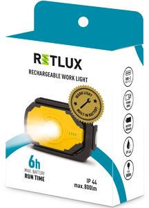 Retlux RPL 201 Akumulatorowa latarka robocza LED, 800 lm