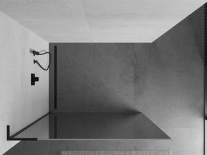 Mexen Kioto L ścianka prysznicowa Walk-in 70 x 200 cm, lustro, czarna - 800-070-103-70-50