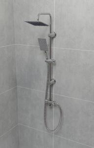 Garmand Zestaw prysznicowy chromowany z deszczownicą ZP1