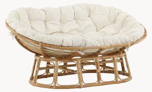 Sofa ogrodowa z rattanu Mamasan (2-osobowa)
