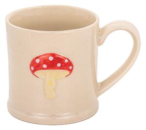 Beżowy kubek ceramiczny Mushroom – Sass & Belle
