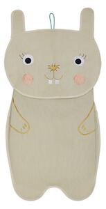 Kremowy tekstylny organizer wiszący 40x1x82 cm Darling Rabbit – OYOY Mini