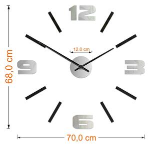Duży nowoczesny zegar ścienny Similis