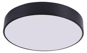 NOWOCZESNA LAMPA SUFITOWA PLAFON CZARNY ORBO D50