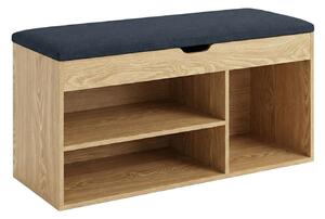 Szafka na buty z siedziskiem TRIA, 80 x 30 x 43 cm